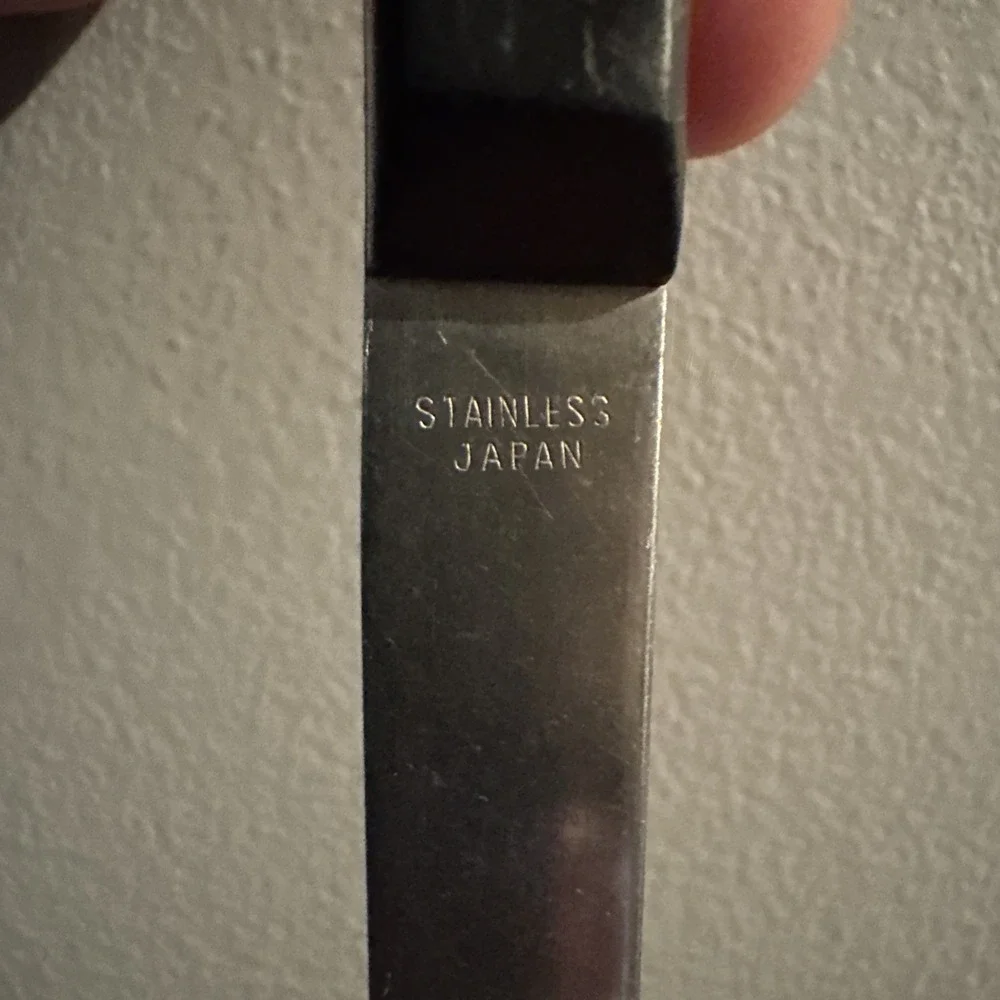 Vtg Stainless Slotted Masterpiece Spatula Wide Turner Flipper Made In Japan